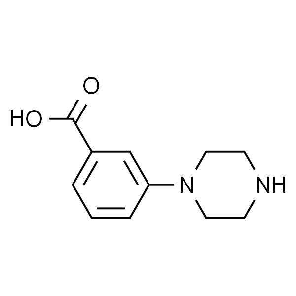 3-(1-哌嗪基)苯甲酸
