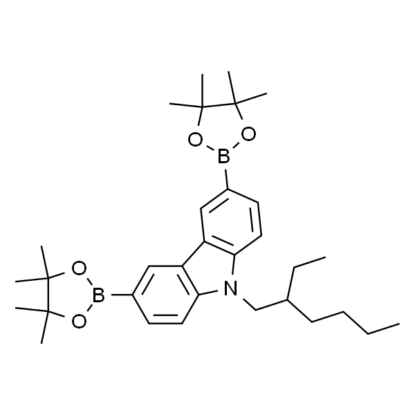 9-(2-乙基己基)-3,6-双(4,4,5,5-四甲基-1,3,2-二噁硼烷-2-基)-9H-咔唑