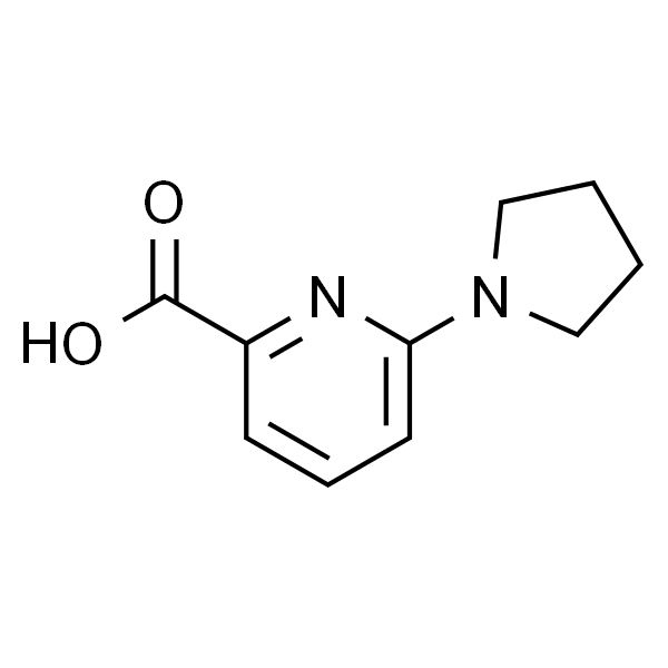 6-(1-吡咯烷基)-2-吡啶甲酸