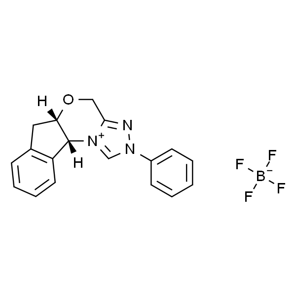 (5aS,10bR)-2-苯基-4,5a,6,10b-四氢-2H-茚并[2,1-b][1,2,4]三唑并[4,3-d][1,4]恶嗪-11-鎓四氟硼酸盐