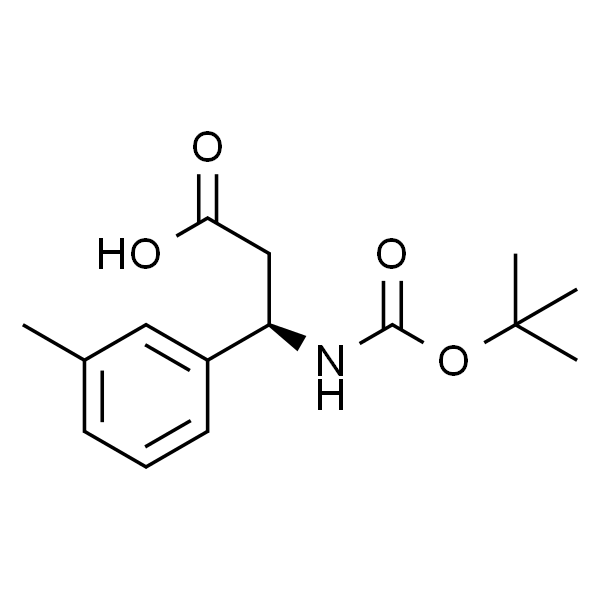 (R)-3-((叔丁氧羰基)氨基)-3-(间甲苯基)丙酸