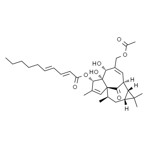 3-O-(2'E,4'E-癸二烯酰基)-20-O-乙酰巨大戟二萜醇