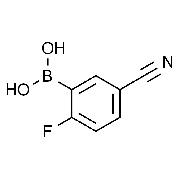 5-氰基-2-氟苯硼酸 (含不同量的酸酐)