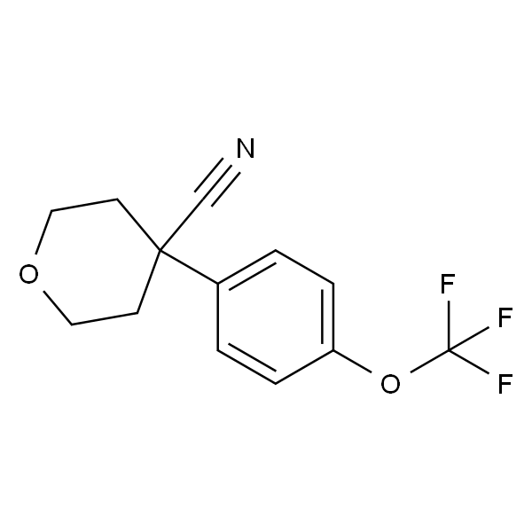 4-（4-（三氟甲氧基）苯基）四氢-2H-吡喃-4-腈
