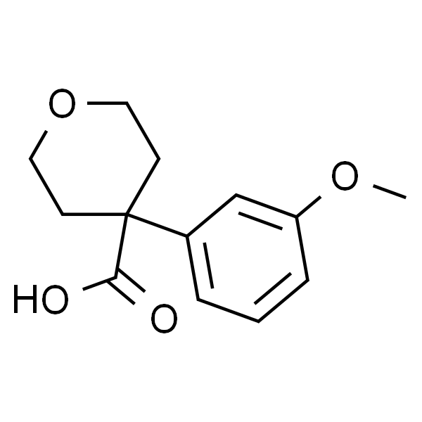 4-(3-甲氧基苯基)四氢-2H-吡喃-4-羧酸