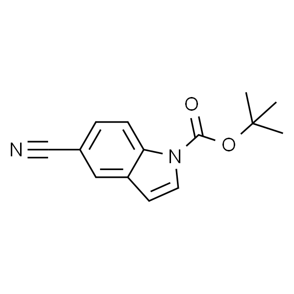 1-boc-5-氰基吲哚