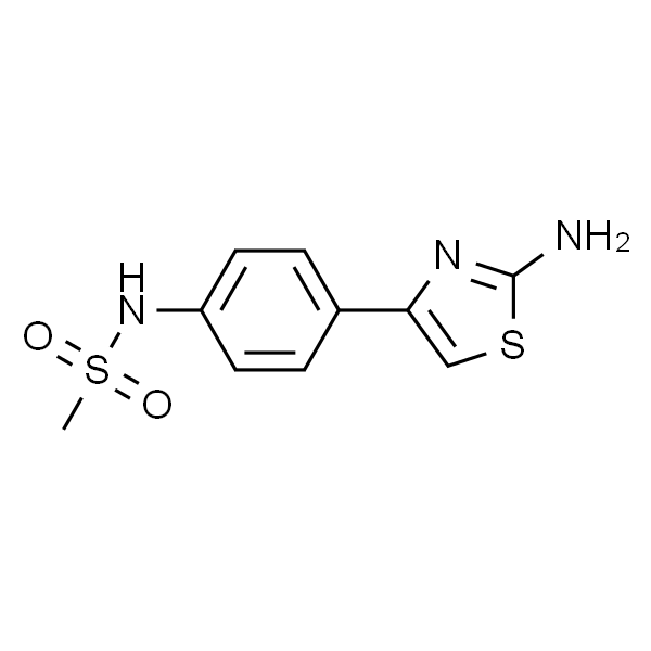 N-[4-(2-氨基-4-噻唑基)苯基]甲磺酰胺