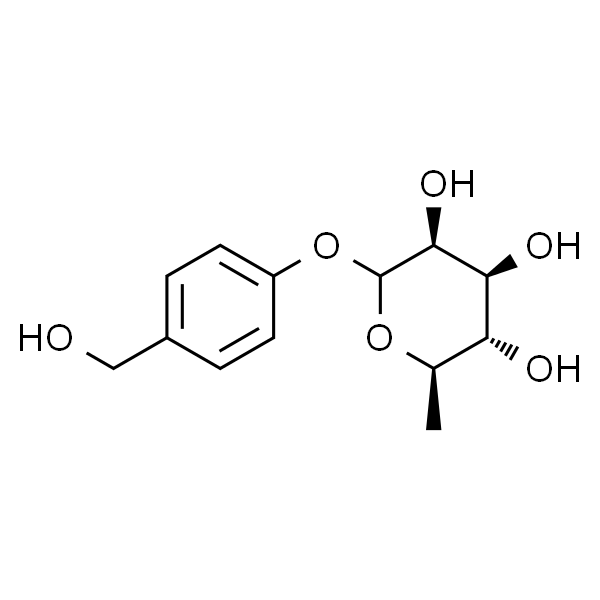 4-Hydroxymethylphenol 1-O-rhamnoside