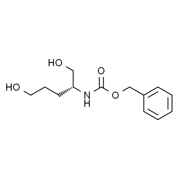 (r)-2-N-cbz-氨基戊-1,5-二醇