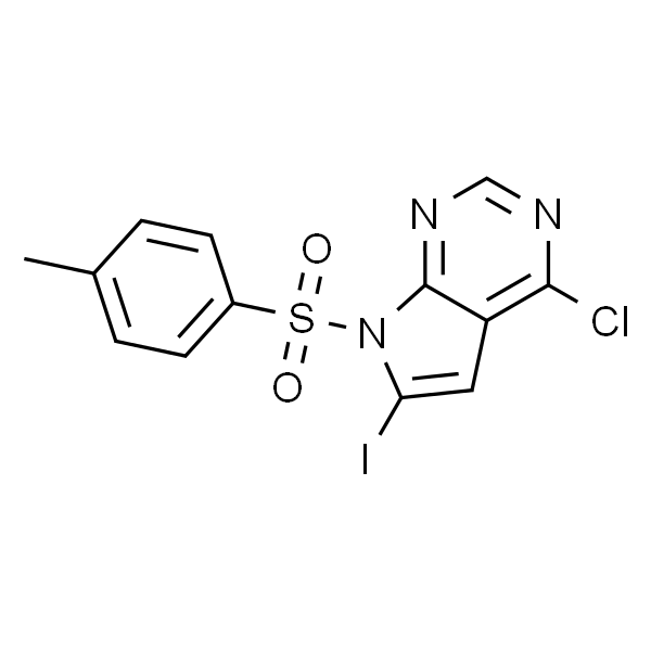 4-氯-6-碘-7-甲苯磺酰基-7H-吡咯并[2，3-d]嘧啶