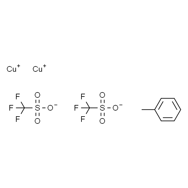 三氟甲烷磺酸亚铜甲苯络合物(2:1)