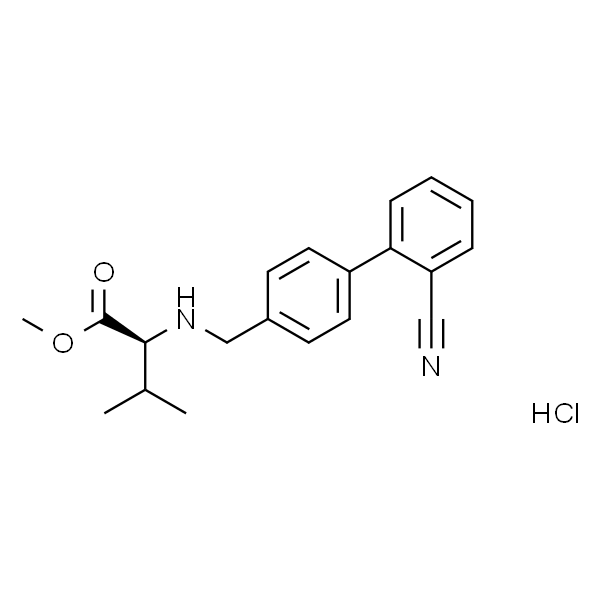 (S)-2-(((2'-氰基-[1,1'-联苯]-4-基)甲基)氨基)-3-甲基丁酸甲酯盐酸盐