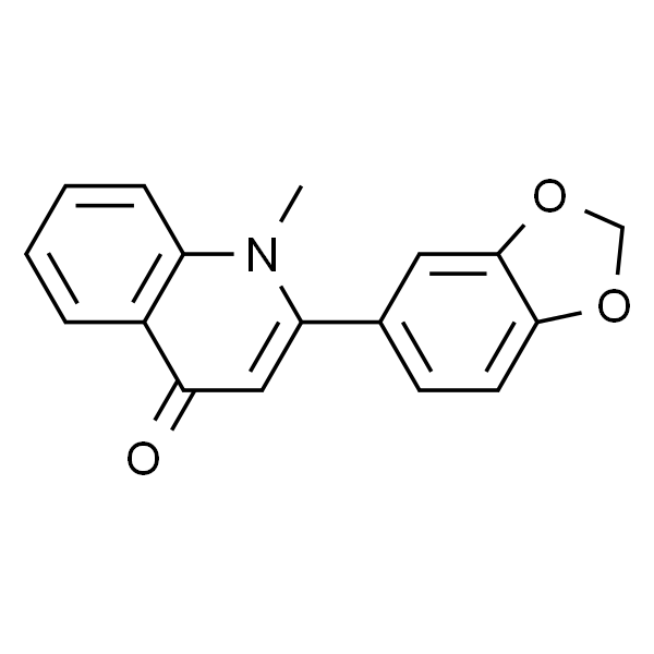 2-(苯并[d] [1,3]二氧杂环戊烯-5-基)-1-甲基喹啉-4(1H)-酮