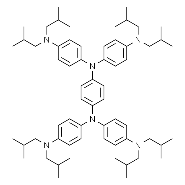 N,N,N',N'-四[4-(二异丁氨基)苯基]-1,4-苯二胺