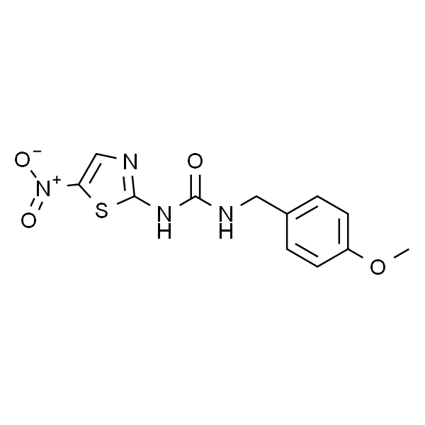 1-(4-甲氧基苄基)-3-(5-硝基噻唑-2-基)脲