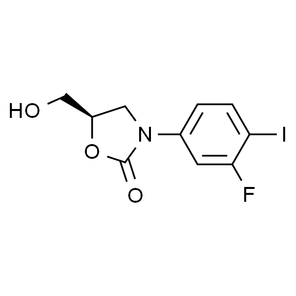 (R)-3-(3-Fluoro-4-iodophenyl)-5-(hydroxymethyl)oxazolidin-2-one