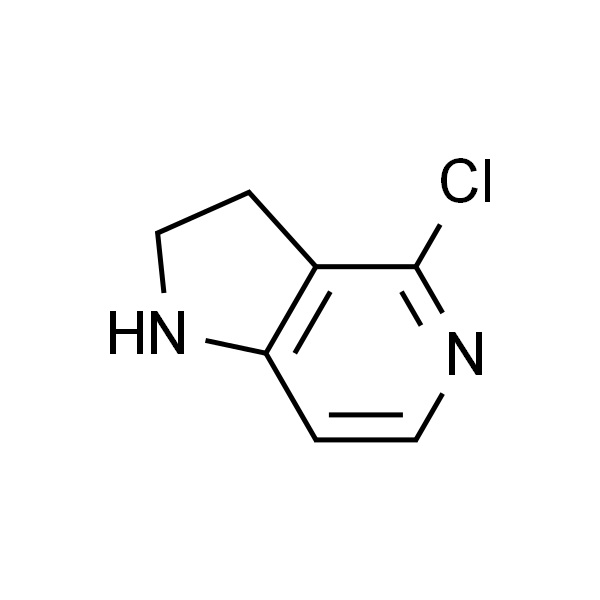 4-氯-2，3-二氢-1H-吡咯并[3，2-c]吡啶