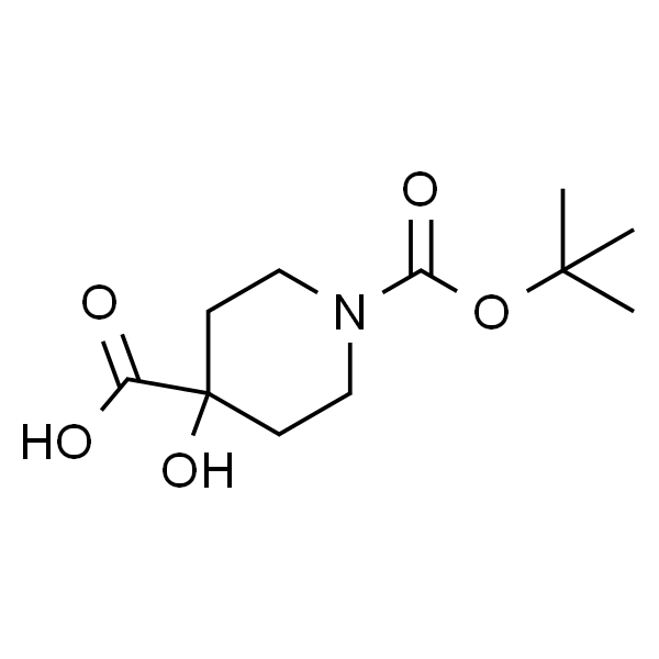 1-叔丁氧羰基氨基-4-羟基哌啶-4-甲酸