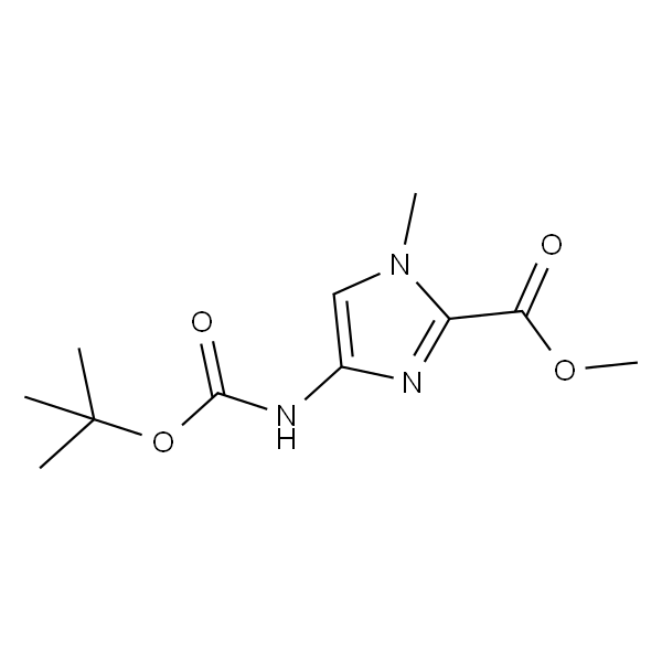 4-((叔丁氧基羰基)氨基)-1-甲基-1H-咪唑-2-羧酸甲酯