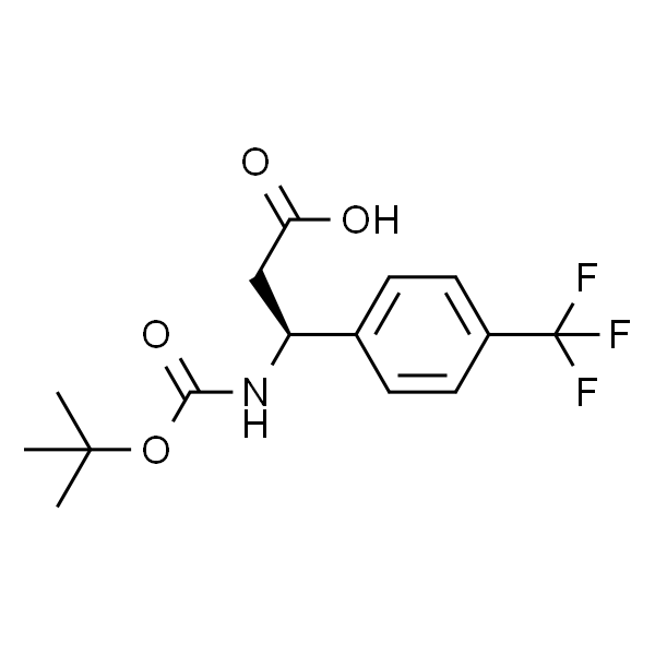 (S)-3-((叔丁氧基羰基)氨基)-3-(4-(三氟甲基)苯基)丙酸