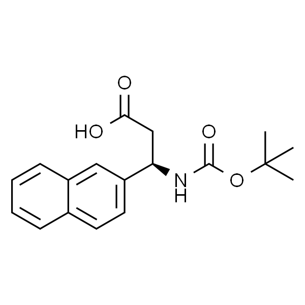 Boc-(R)-3-氨基-3-(2-萘基)-丙酸
