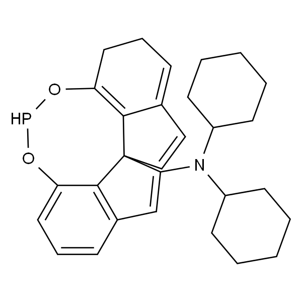 (11aR)-N,N-二环己基-10,11,12,13-四氢二茚并[7,1-de:1'',7''-fg][1,3,2]二氧磷杂环辛烷-5-胺