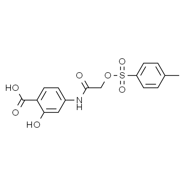 2-羟基--4-(2-(甲苯磺酰氧基)乙酰氨基)苯甲酸