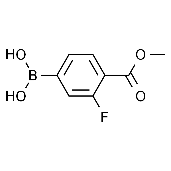 3-氟-4-(甲氧羰基)苯硼酸 (含不同量的酸酐)