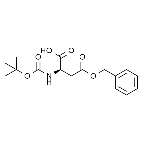 叔丁氧羰基-D-天冬氨酸 4-苄酯