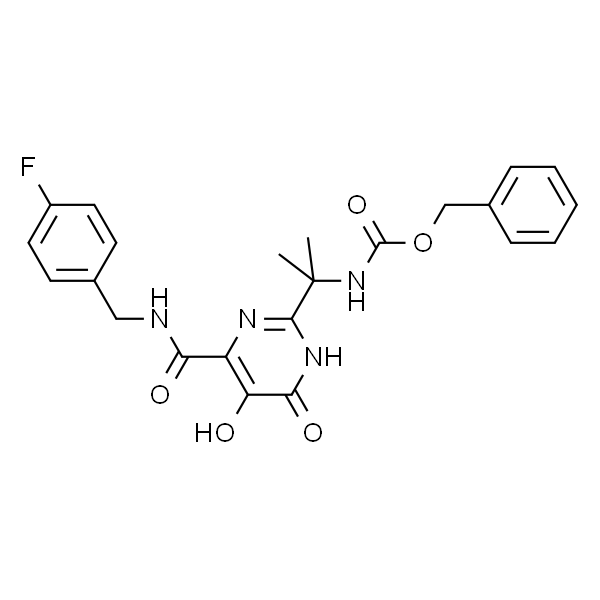 (2-(4-((4-氟苄基)氨基甲酰基)-5-羟基-6-氧代-1,6-二氢嘧啶-2-基)丙-2-基)氨基甲酸叔丁酯