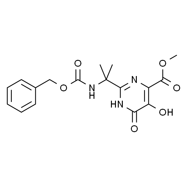 2-(2-(苄氧基羰基氨基)丙-2-基)-5-羟基-6-氧代-1,6-二氢嘧啶-4-甲酸甲酯