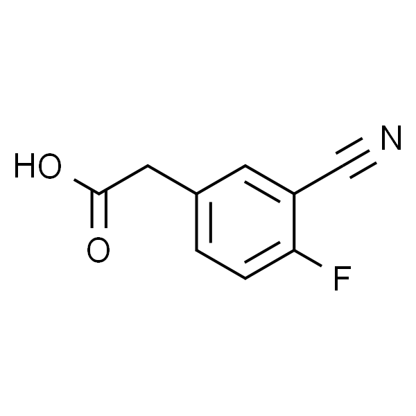 3-氰基-4-氟苯乙酸