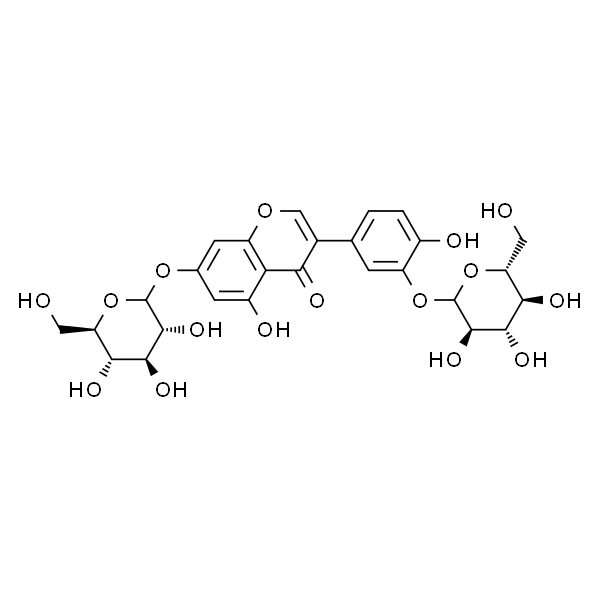 藤黄菌素-3',7-二-O-葡糖苷