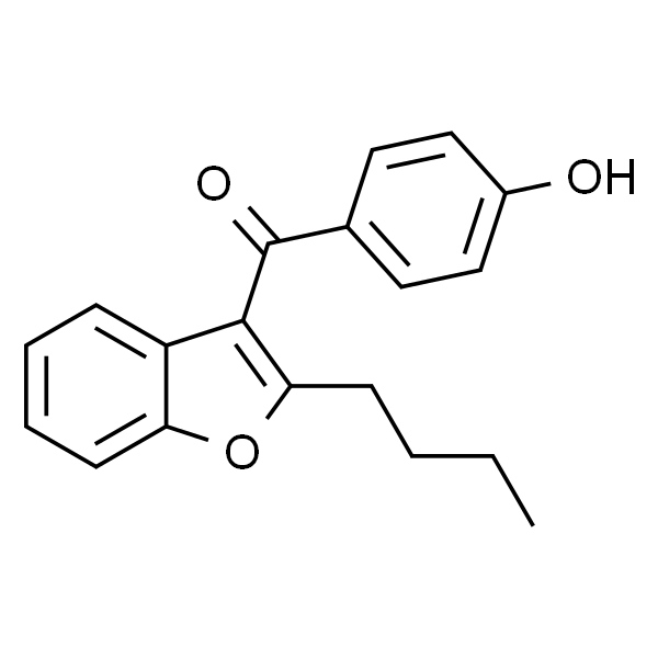 2-Butyl-3-(4-hydroxybenzoyl)benzofuran