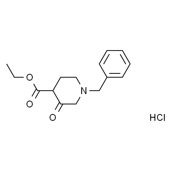 1-苄基-3-氧-4-哌啶羧酸乙酯盐酸盐