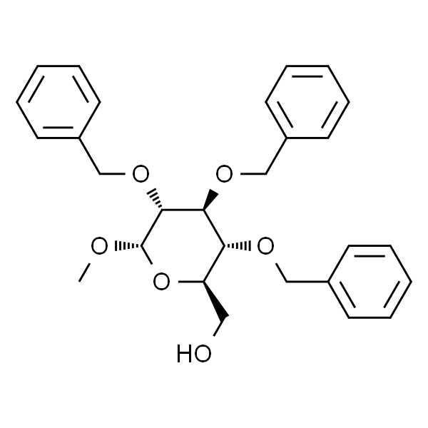 甲基2,3,4-三-O-苄基-α-D-吡喃葡萄糖苷