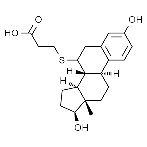 3-(((8R,9S,13S,14S,17S)-3,17-dihydroxy-13-methyl-7,8,9,11,12,13,14,15,16,17-decahydro-6H-cyclopenta[a]phenanthren-7-yl)thio)prop