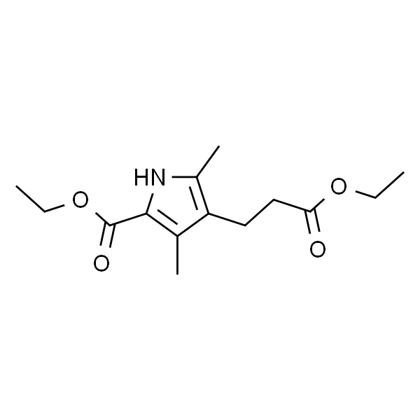 5-乙氧羰基-2,4-二甲基-1-氢-吡咯-3-丙酸乙酯