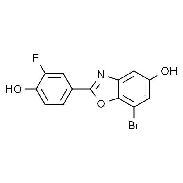 7-溴-2-(3-氟-4-羟基苯基)苯并[d]恶唑-5-醇