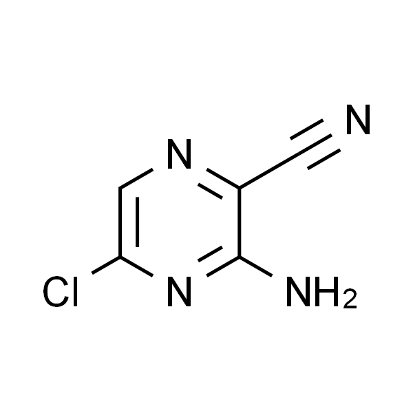 3-氨基-5-氯吡嗪-2-甲腈