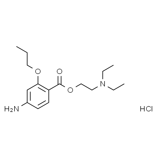 2-(二乙氨基)乙基 4-氨基-2-丙氧基苯甲酸酯盐酸盐