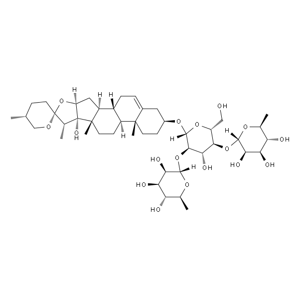 偏诺皂苷元-3-O-beta-查考三糖苷