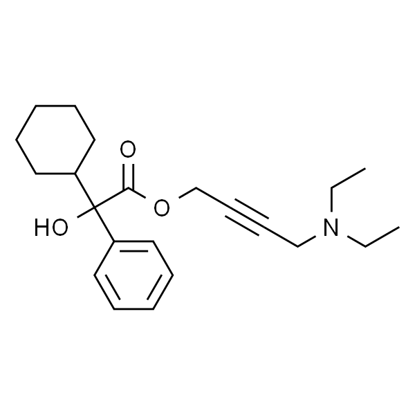 4-(二乙基氨基)丁-2-炔-1-基环己基(羟基)苯乙酸酯