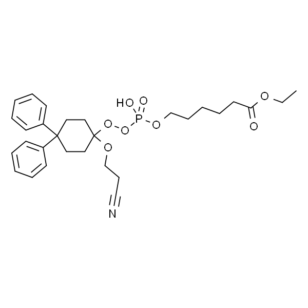 6-[(2-氰基乙氧基)(4,4-二苯基环己基氧)膦酰基氧]己酸乙酯