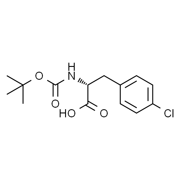(R)-2-((叔丁氧羰基)氨基)-3-(4-氯苯基)丙酸