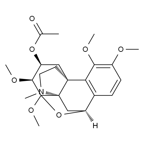 Dihydroepistephamiersine 6-aceta