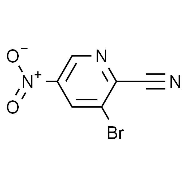 3-溴-5-硝基吡啶-2-甲腈