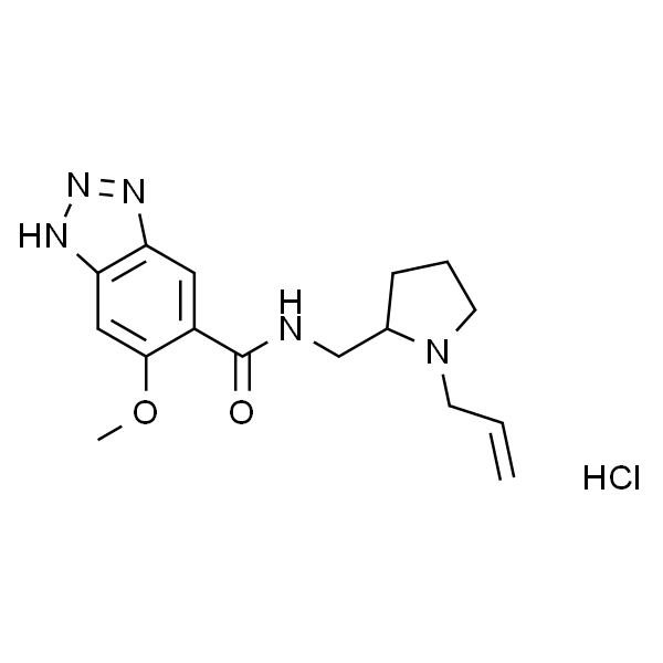 N-((1-烯丙基吡咯烷-2-基)甲基)-6-甲氧基-1H-苯并[d][1,2,3]三唑-5-甲酰胺盐酸盐
