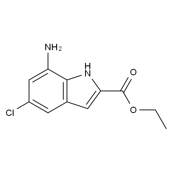 7-氨基-5-氯-1H-吲哚-2-羧酸乙酯