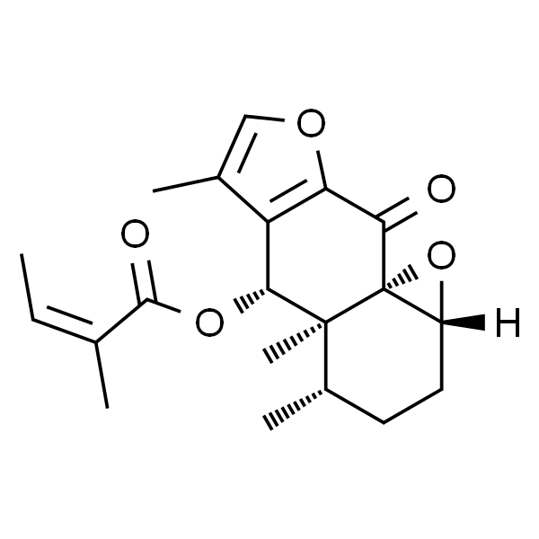 6β-Angeloyloxy-1β,10β-epoxy-9-oxofuranoeremophilane